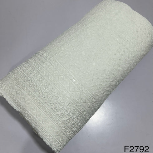 Chikanakari Cotton Fabric-F2792